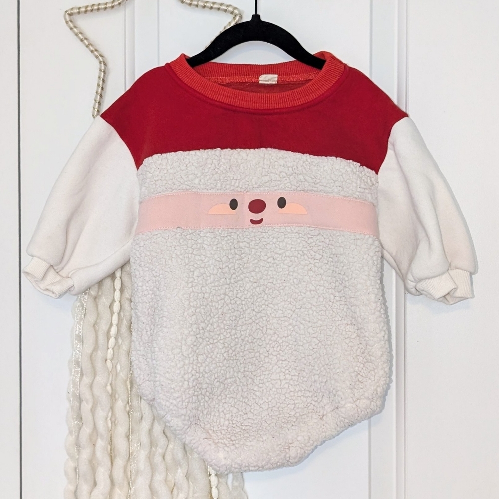 Santa Bubble Romper, 18-24m